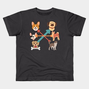 Dogs Kids T-Shirt